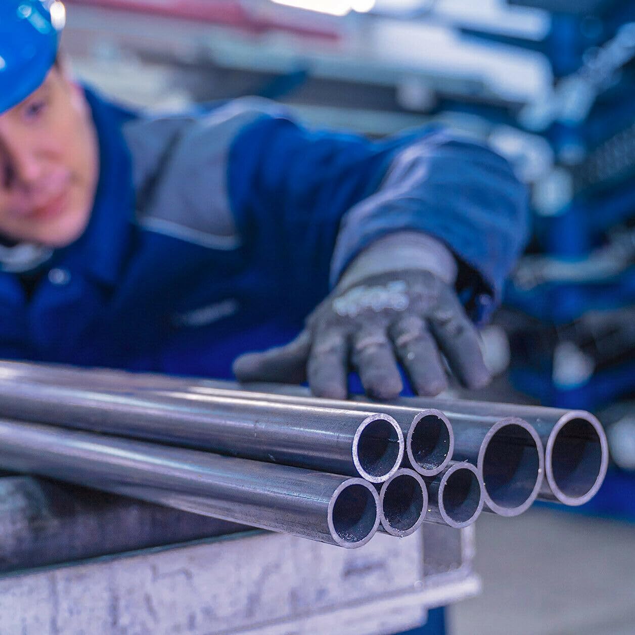 ThyssenKrupp Steel Rundrohr P235TR1 Stahlrohr 26,9x2,6mm 1000mm