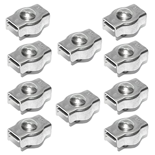 PRIOstahl Geländerbau Simplexklemmen 6mm V4A 10 Stück