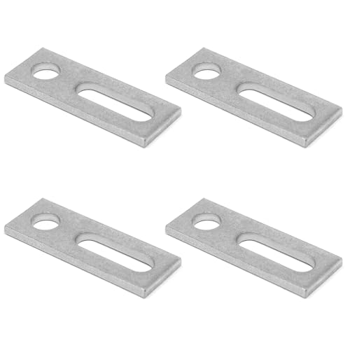 PRIOstahl Adapterblech M12 82x30x5mm V2A 10 Stück Solar