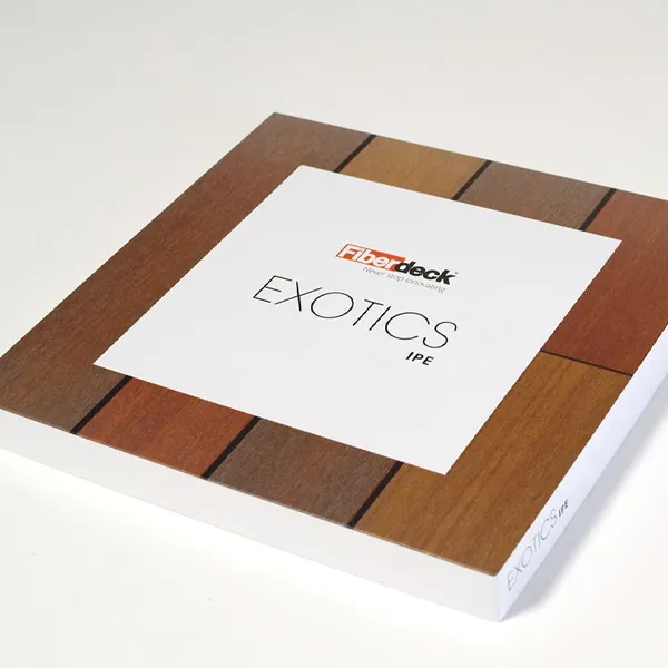 Fiberdeck Exotics Terrassendiele WPC Exotik-Optik
