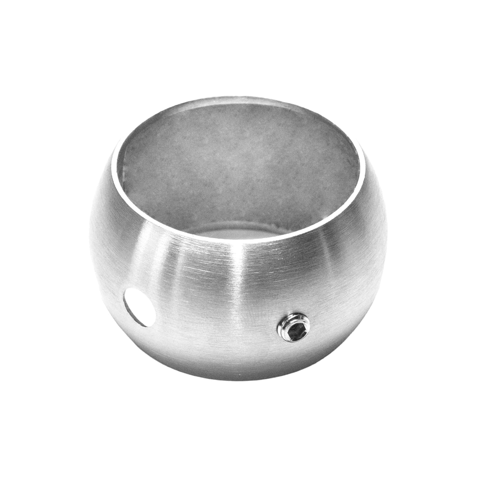 PRIOstahl Geländerbau Kugelring 42,4mm V2A 4 Stück