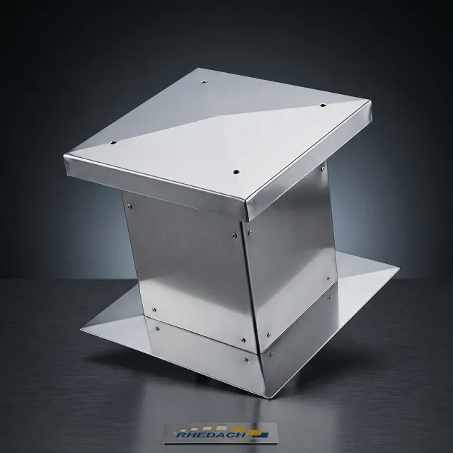 Rhedach Flachdach Aufzugschachtentlüfter Aluminium RAL