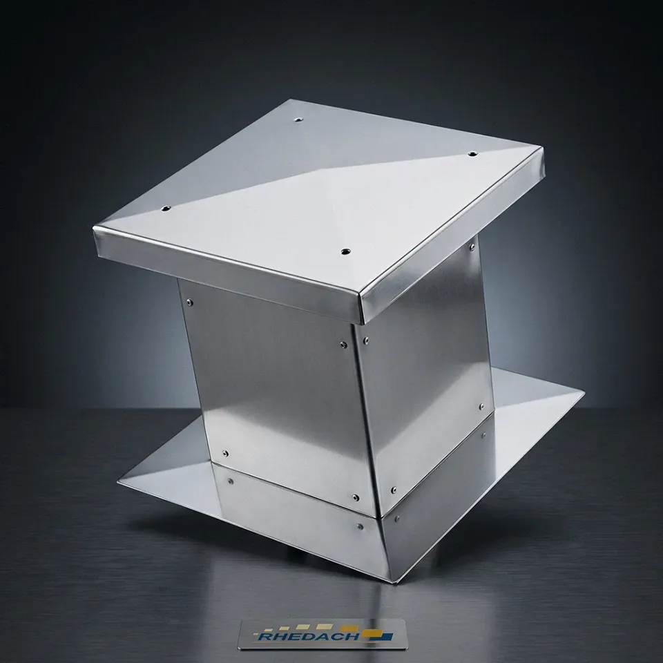 Rhedach Flachdach Aufzugschachtentlüfter Aluminium RAL