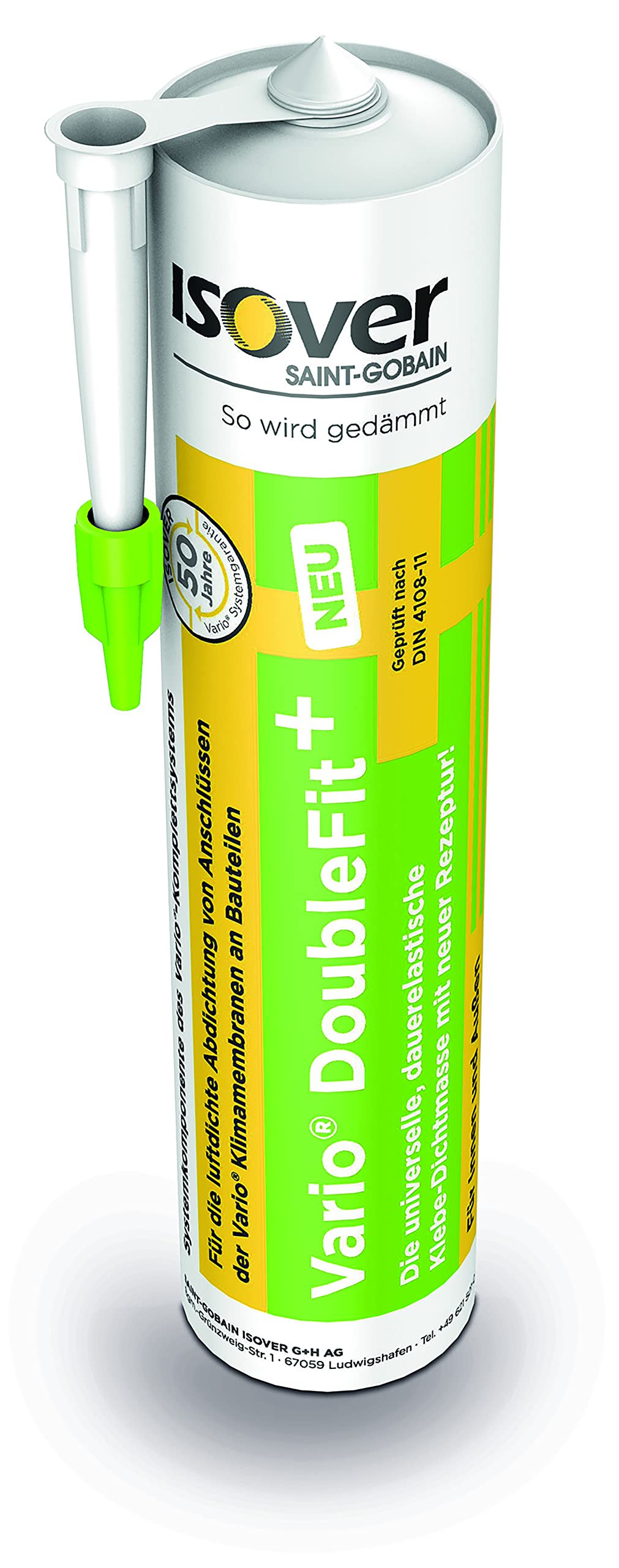 Isover Vario DoubleFit+ Klebe-Dichtmasse 310 ml Kartusche