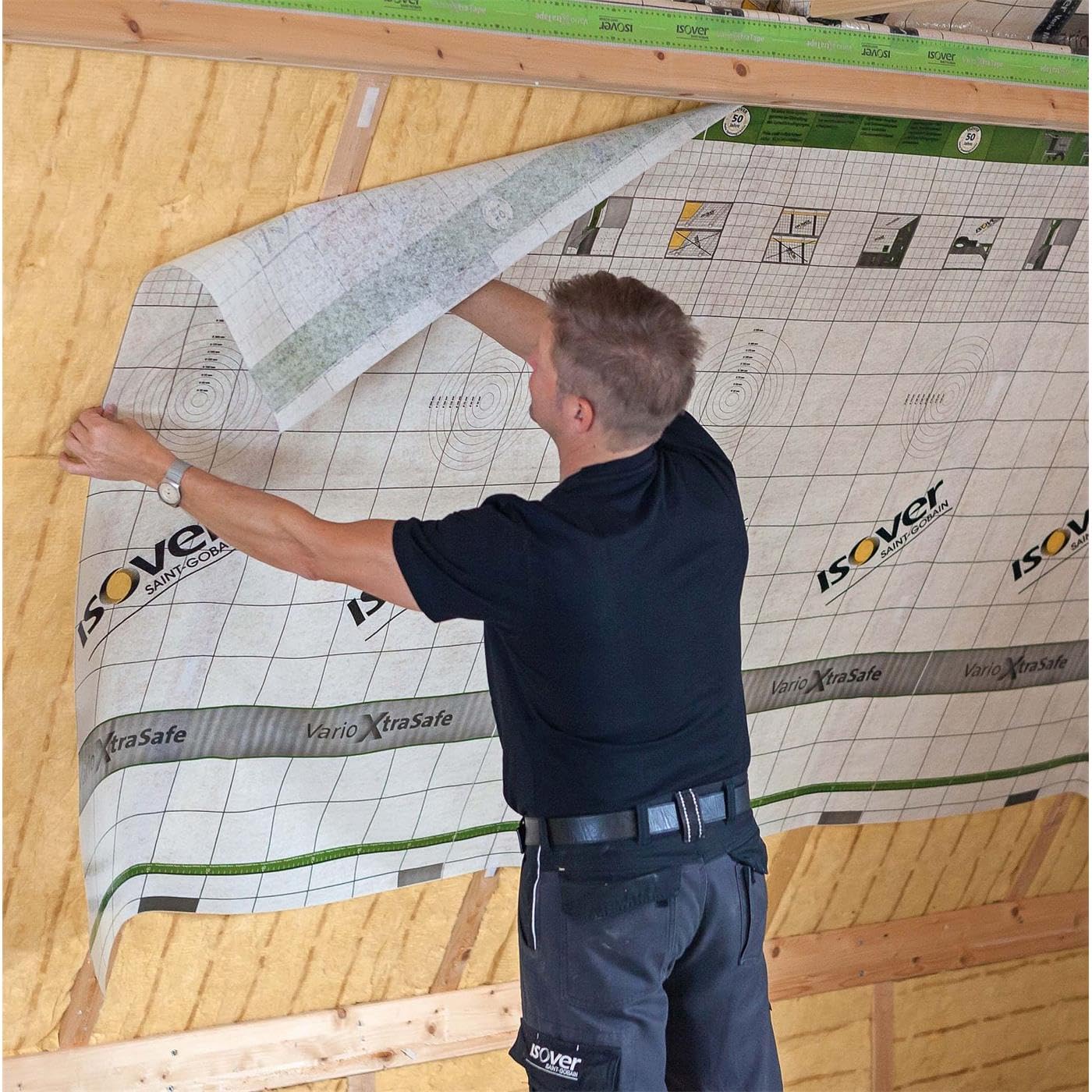 Isover Vario XtraSafe Klimamembran 60 m² feuchteadaptiv
