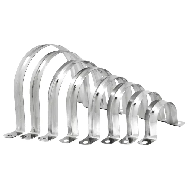 PRIOstahl Rohrschellen Edelstahl 40x40 mm 2 Stück