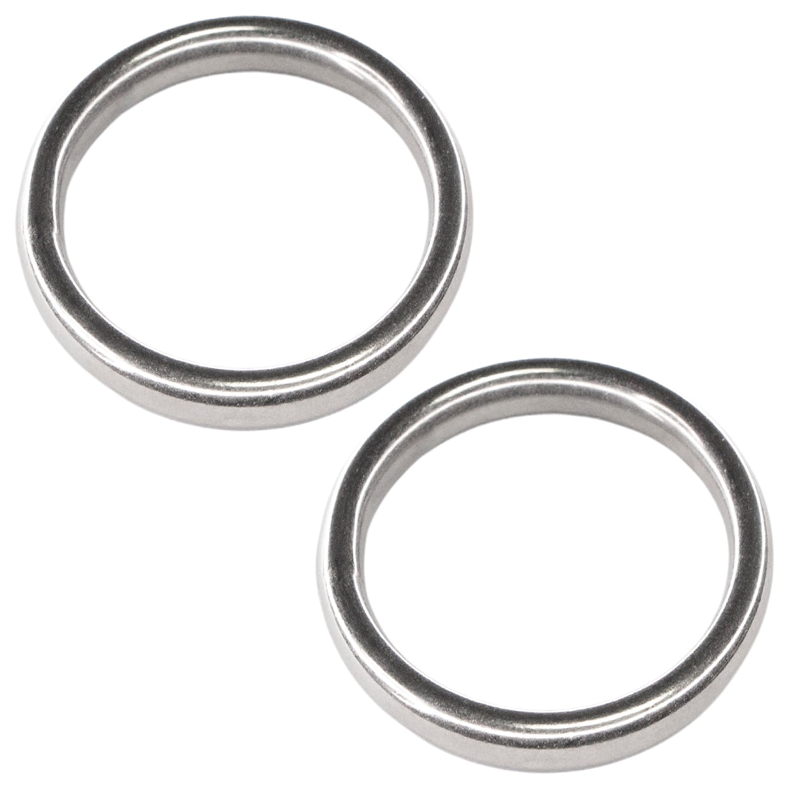PRIOstahl Rundringe 6x60 mm Edelstahl V4A 2 St. O-Ringe poliert