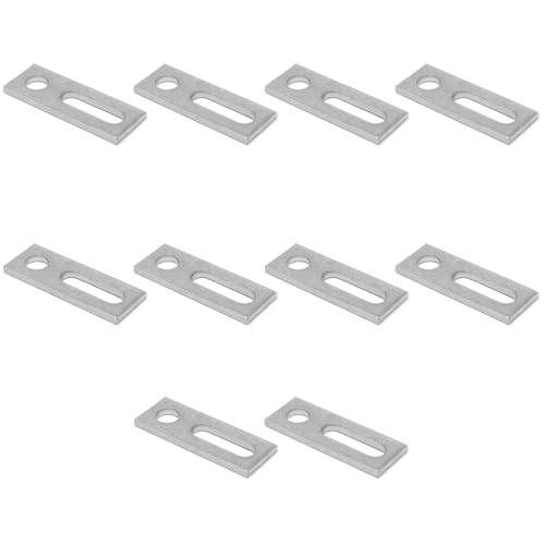 PRIOstahl Adapterblech M12 82x30x5mm V2A 10 Stück Solar