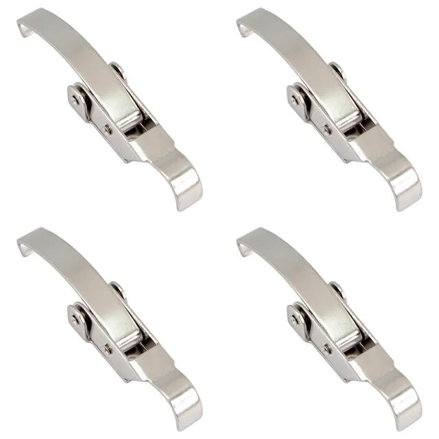 PRIOstahl Spannverschluss V2A 90 mm 4 Stück Edelstahl