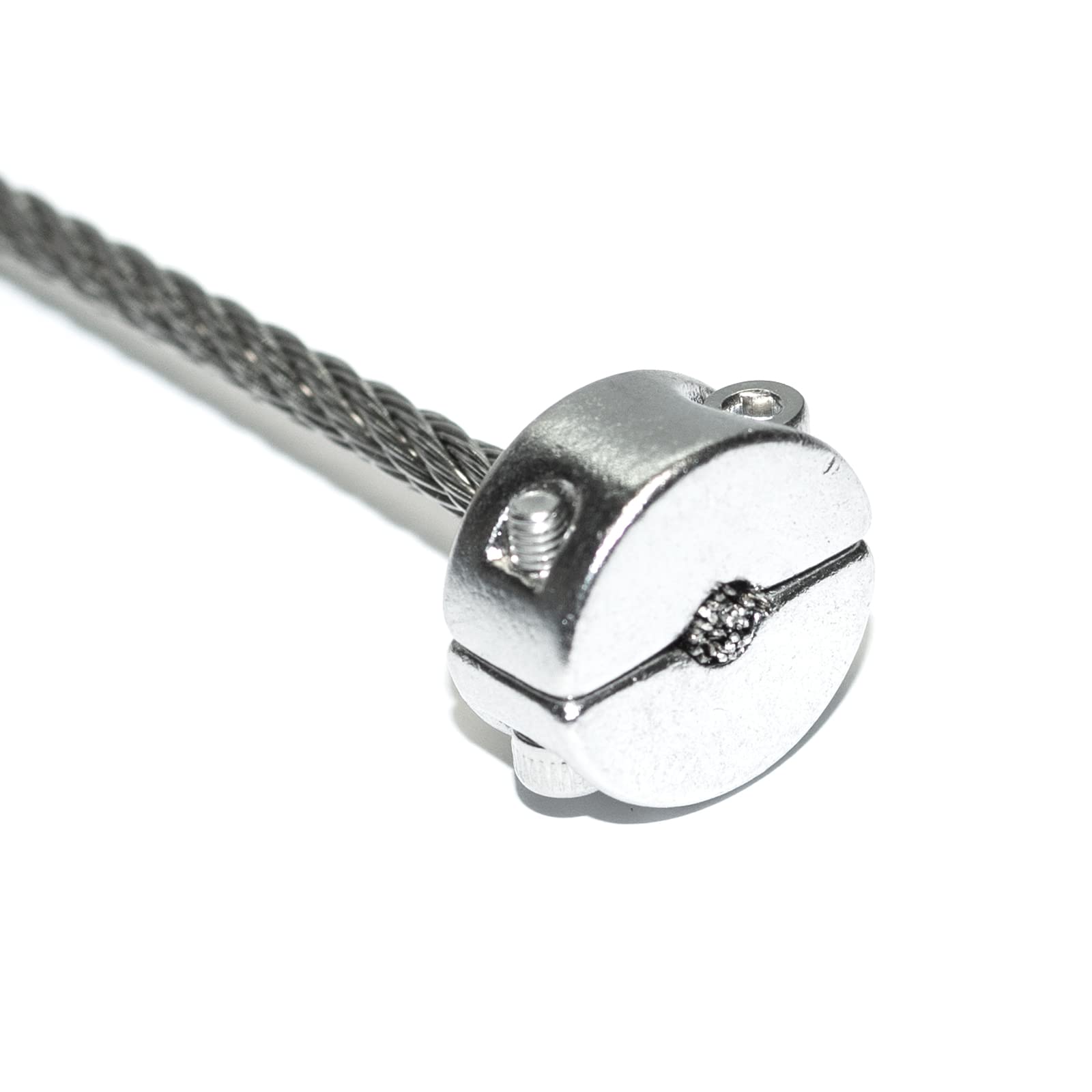 PRIOstahl Stoppklemme 2mm Seilklemme V4A 4 Stück teilbar