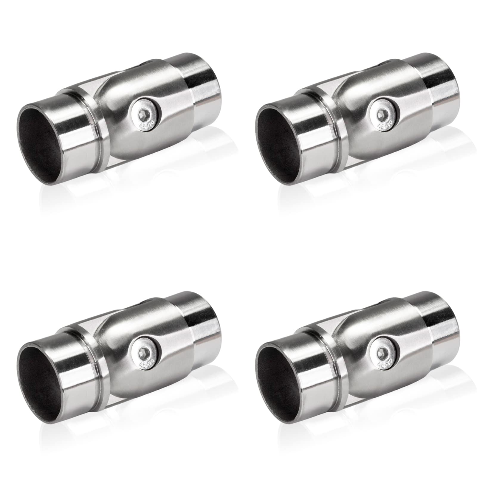 PRIOstahl Gelenkverbinder Rohrverbinder 42,4 mm Edelstahl