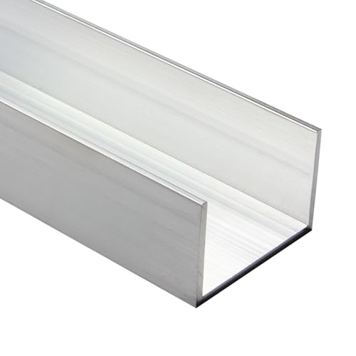PRIOstahl U-Profil Aluminium 60x40x3mm 2000mm Alu