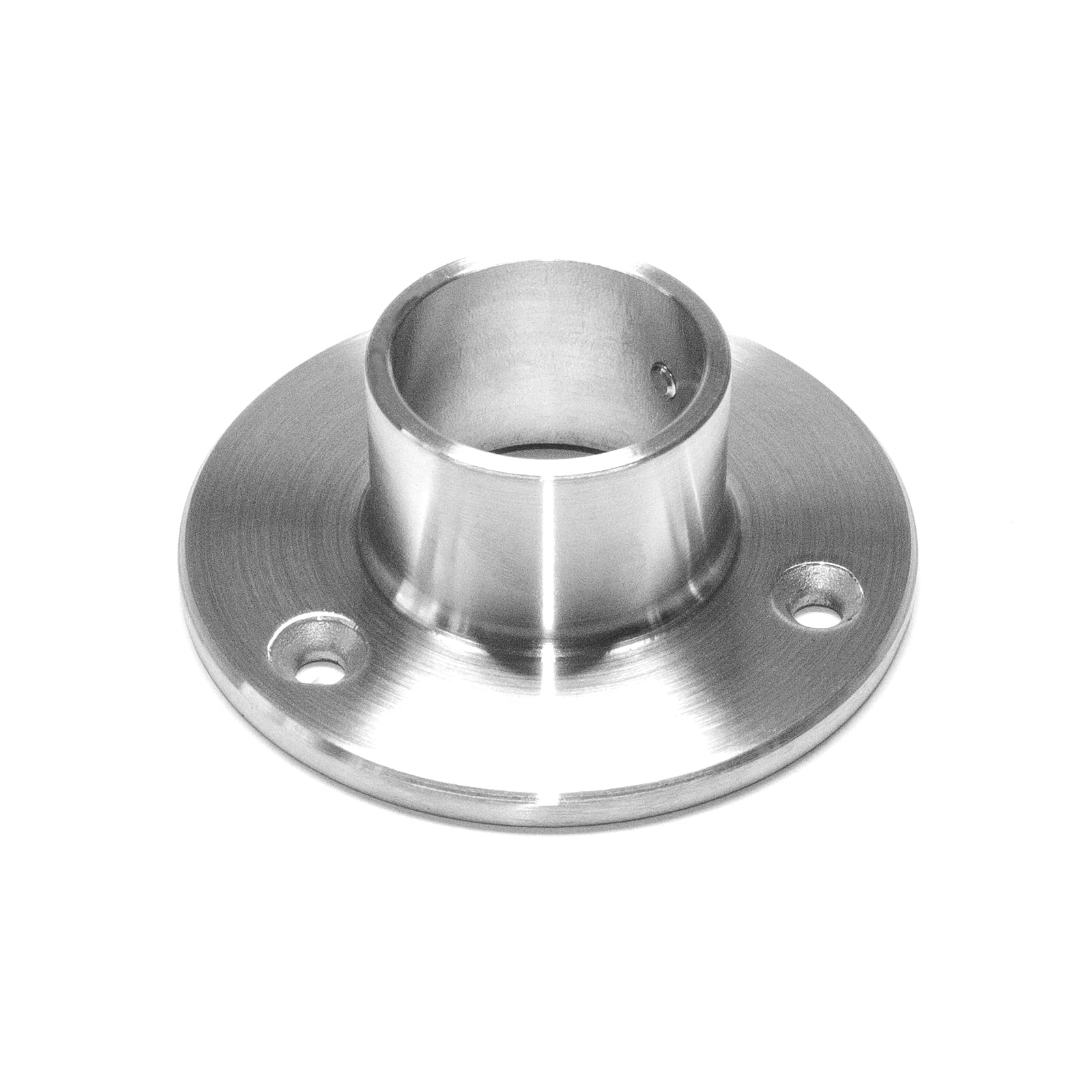 PRIOstahl Wandflansch 42,4mm Edelstahl V2A Rohrflansch