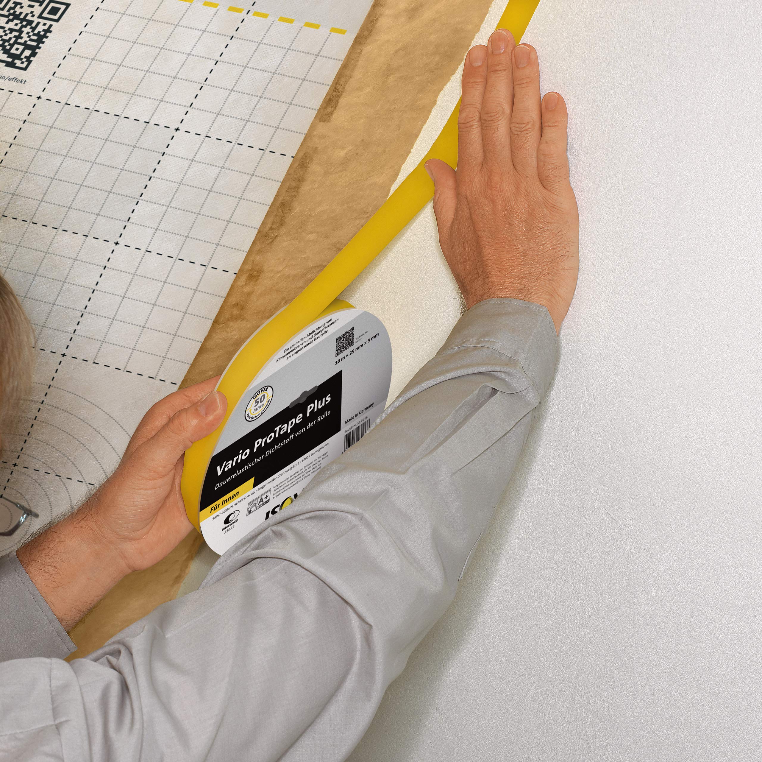 Isover Vario ProTape Plus Dichtband 25 mm x 10 m innen