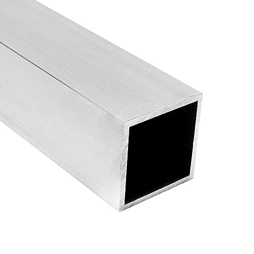 PRIOstahl Vierkantrohr 30x30x2 mm Alu-Rohr 1000 mm EN AW-6063