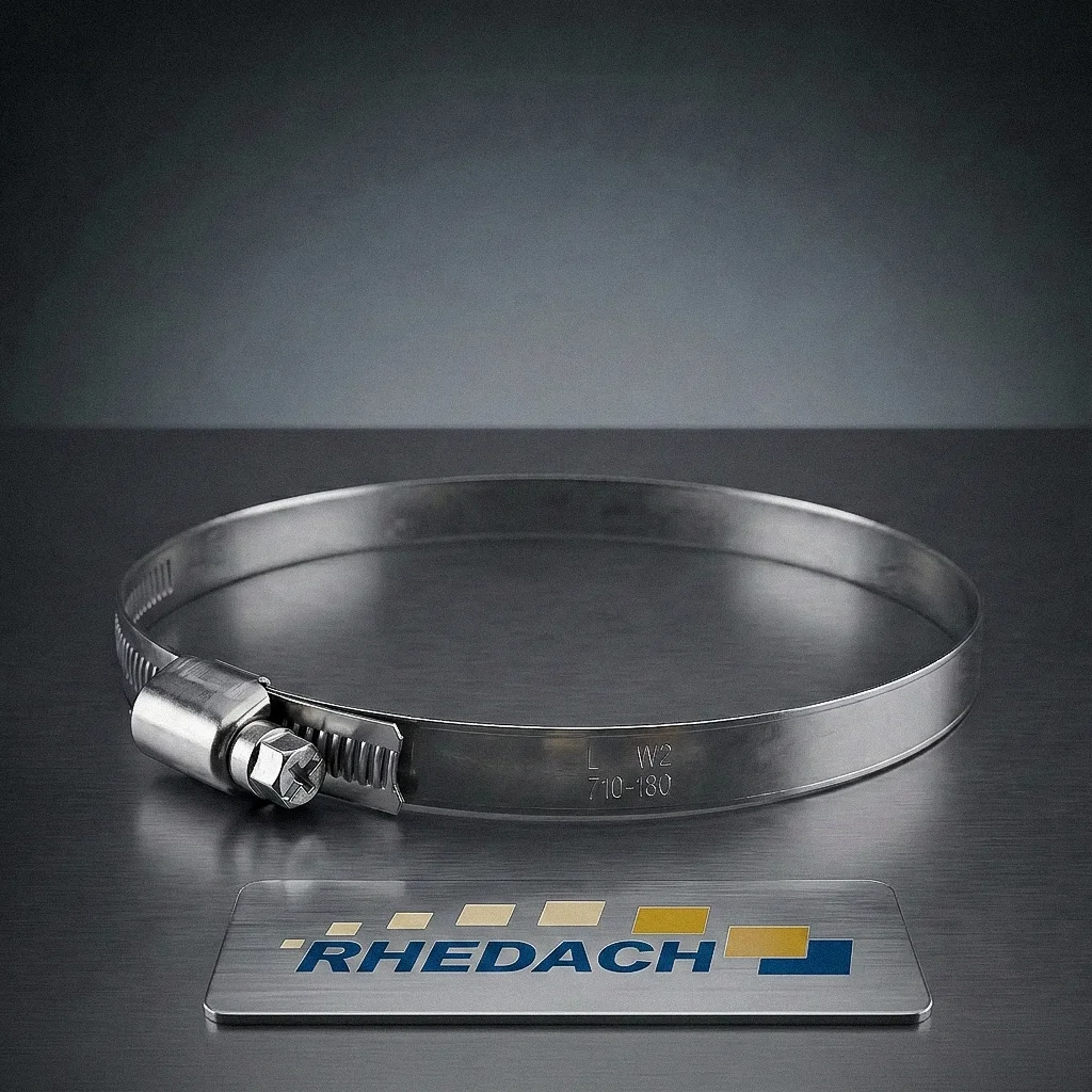 Rhedach Zubehör Schlauchschelle Edelstahl DN125 Schelle