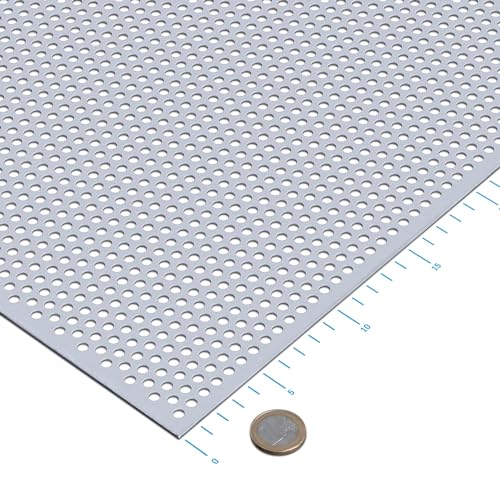 ThyssenKrupp Lochblech Edelstahl RV3-5 V2A 1mm 1500x500mm