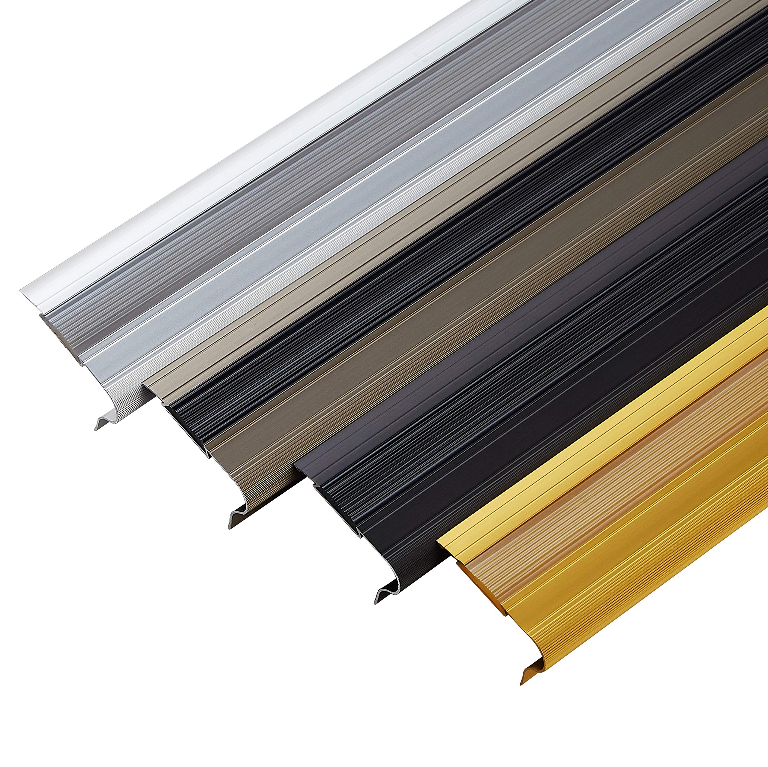 PRIOstahl Treppenkantenprofil Gold 900 mm 30x45 mm selbstklebend