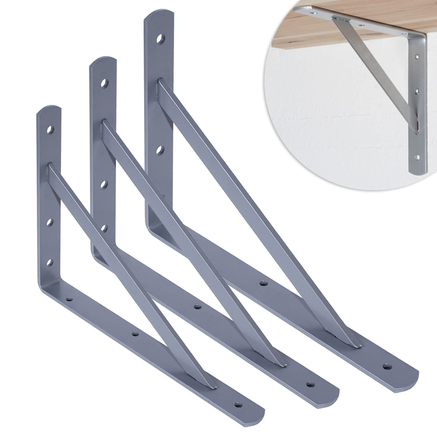 PRIOstahl Regalträger Schwerlast 330x495 4er Set Baustahl