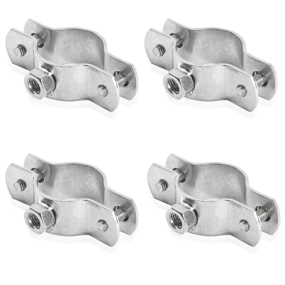 PRIOstahl Rohrschelle Edelstahl V2A 3/4" 25-31mm 4 Stück