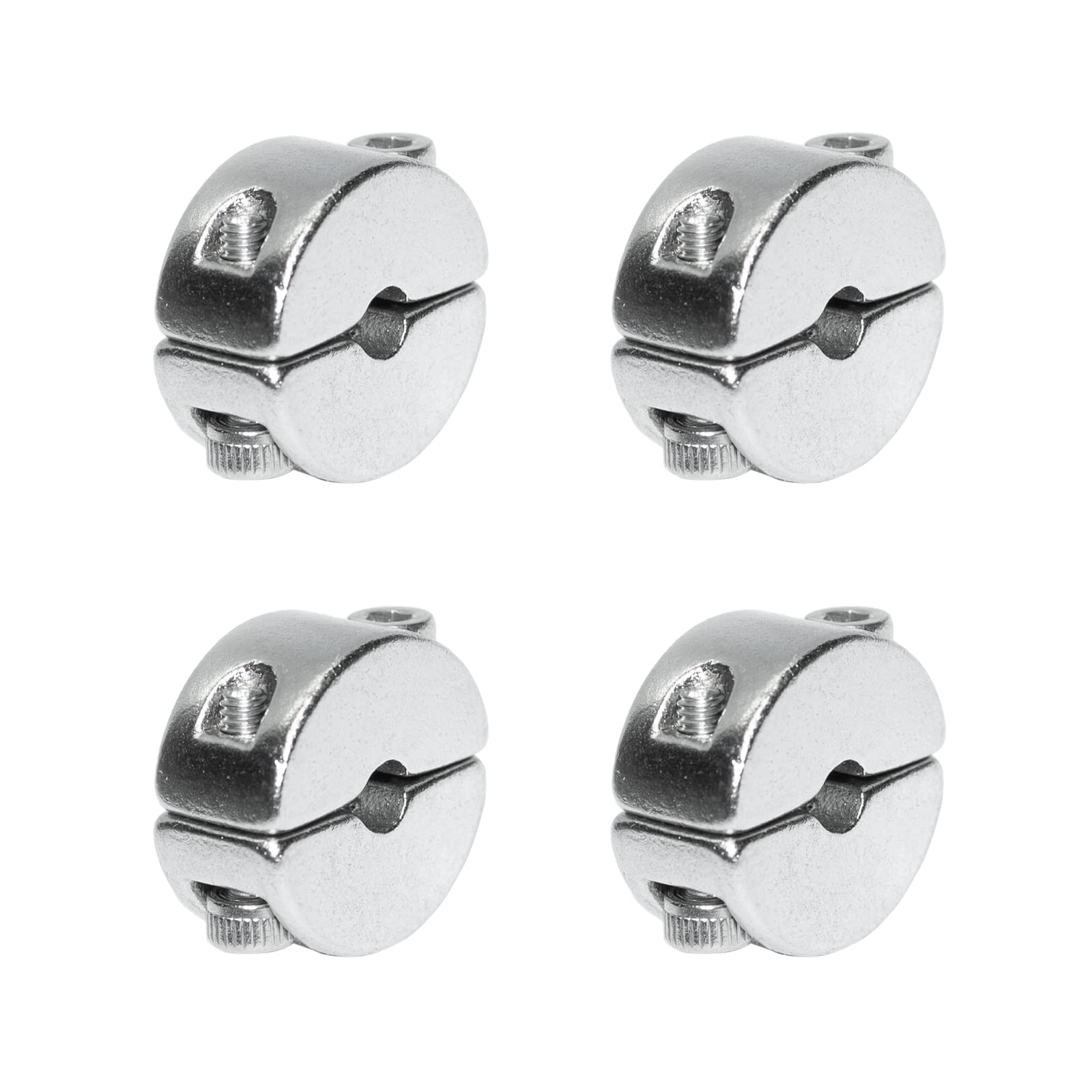 PRIOstahl Stoppklemme 2mm Seilklemme V4A 4 Stück teilbar
