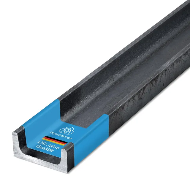 ThyssenKrupp Steel U-Profil 30x60x30x6 mm 2000 mm S235JR