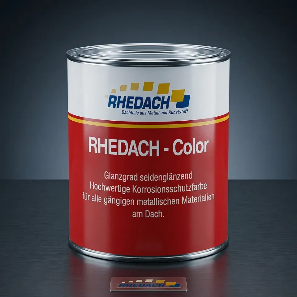 Rhedach Dachfarbe Color Korrosionsschutz Metall Silbergrau Dachlack