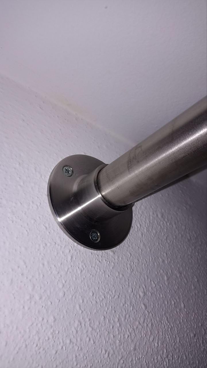 PRIOstahl Wandflansch 42,4mm Edelstahl V2A Rohrflansch