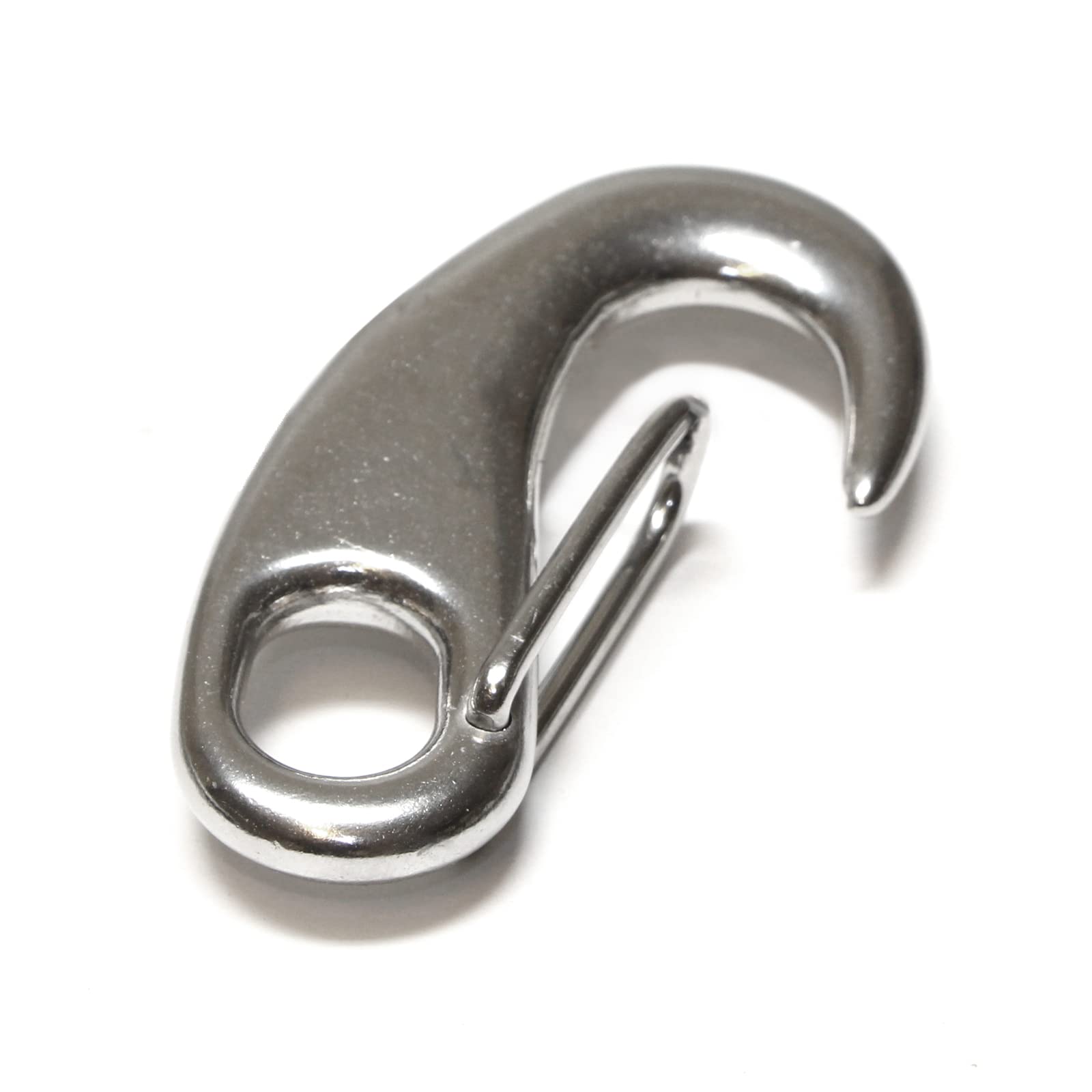 PRIOstahl Befestigungsmaterial Karabiner 50 mm Edelstahl V4A Schnapphaken