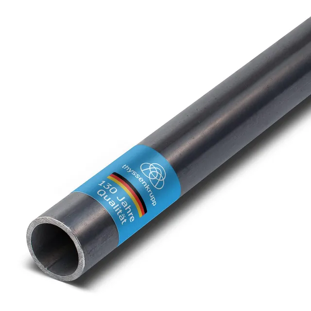 ThyssenKrupp Steel Rundrohr P235TR1 Stahlrohr 26,9x2,6mm 1000mm