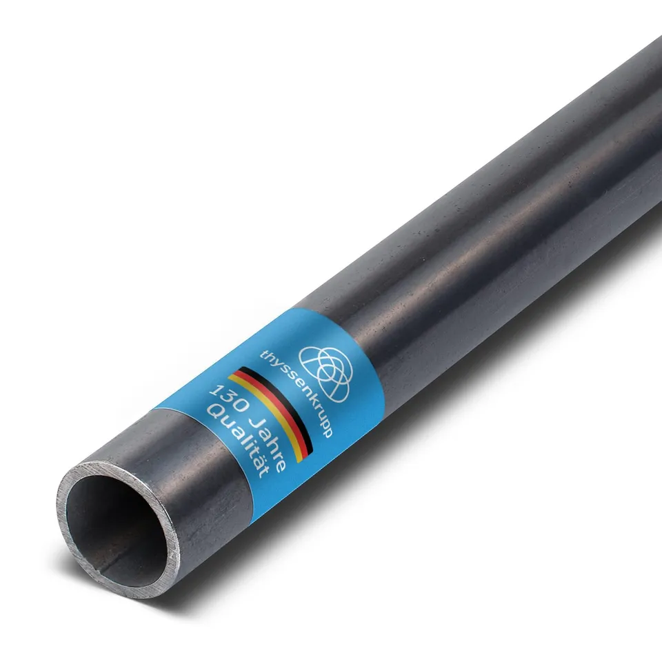 ThyssenKrupp Steel Rundrohr P235TR1 Stahlrohr 26,9x2,6mm 1000mm