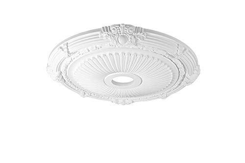 Hexim B3074 Deckenrosette Ø70 cm weiß PU Stuckrosette