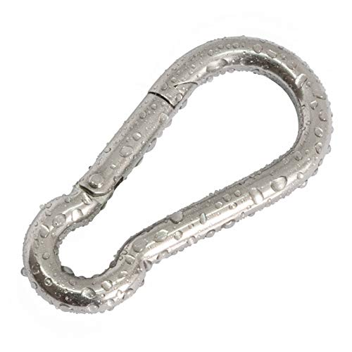 PRIOstahl Karabiner Edelstahl 4x40mm V4A 5 Stück rostfrei