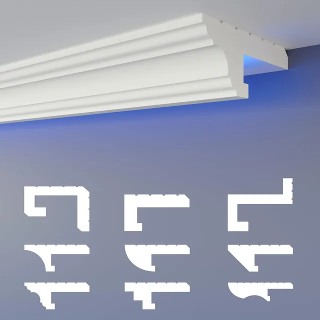 Hexim LED indirekte Beleuchtung HLED 16 10,2m 90x35mm weiß
