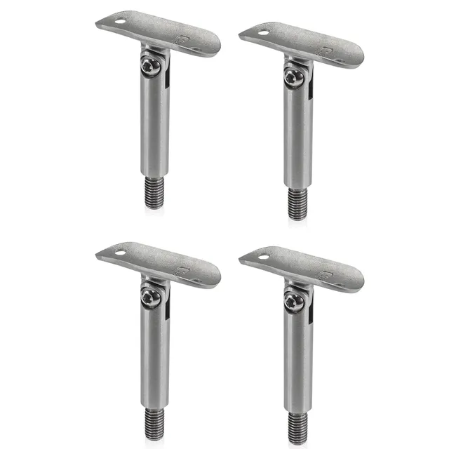 PRIOstahl Handlaufstütze M10 Gelenk Ø42,4mm 4 Stück V2A