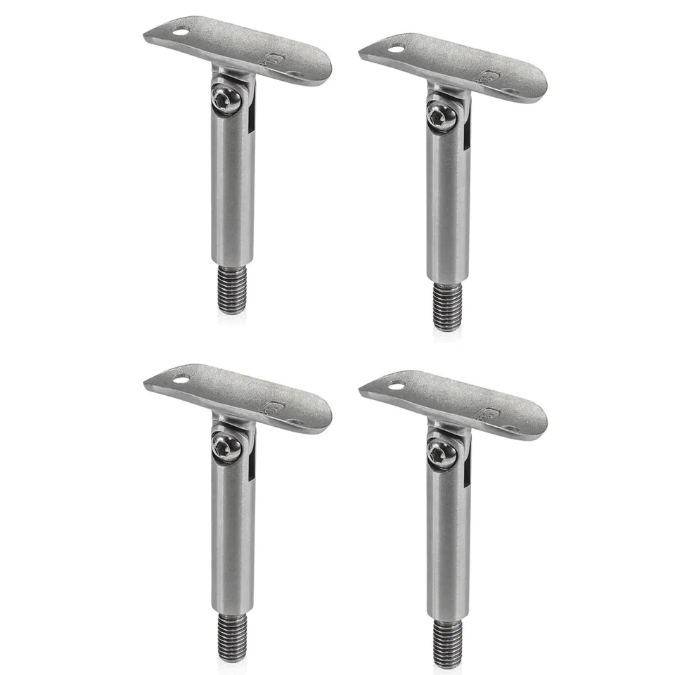 PRIOstahl Handlaufstütze M10 Gelenk Ø42,4mm 4 Stück V2A