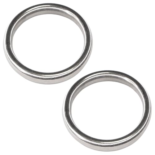 PRIOstahl Rundringe 6x60 mm Edelstahl V4A 2 St. O-Ringe poliert