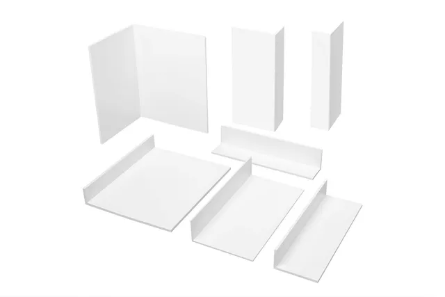 Hexim 367 Winkelprofil PVC 20x80 mm 2 m weiß