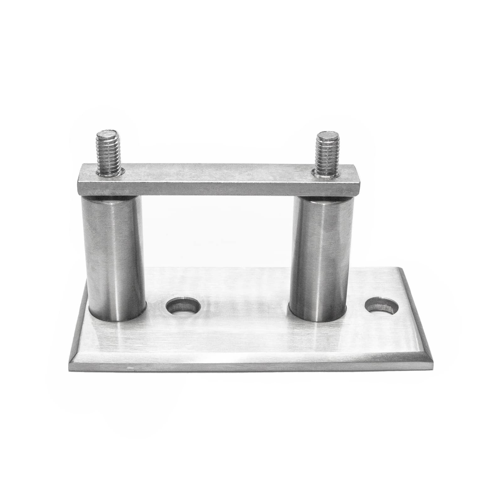 PRIOstahl Pfostenträger rund 42,4mm Edelstahl V2A Wandanker