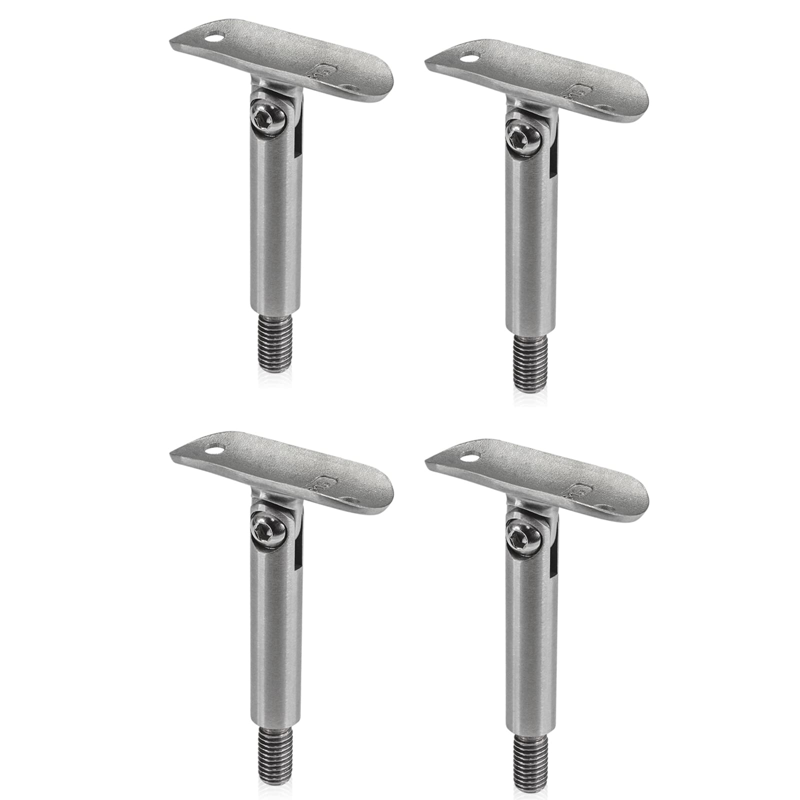PRIOstahl Handlaufstütze M10 Gelenk Ø42,4mm 4 Stück V2A