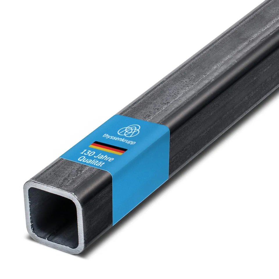 ThyssenKrupp Steel Vierkantrohr 20x20x2 mm 1000 mm S235JRH