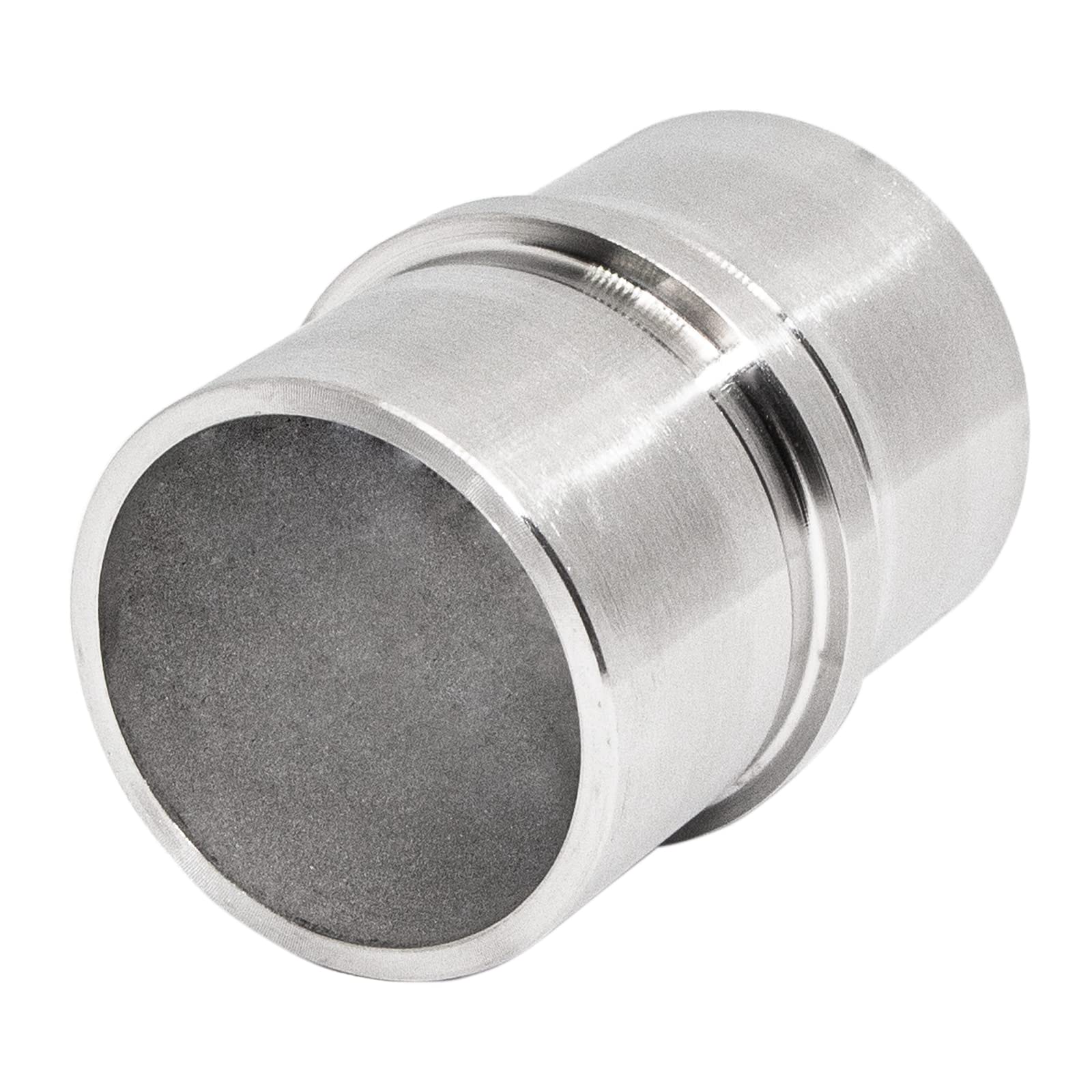 PRIOstahl Verbindungsmuffe 42,4mm Rohrverbinder Edelstahl V2A