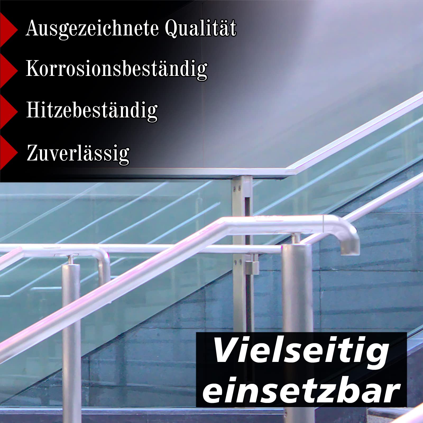 PRIOstahl Endbogen 42,4mm 90° 1 Stück Edelstahl V2A