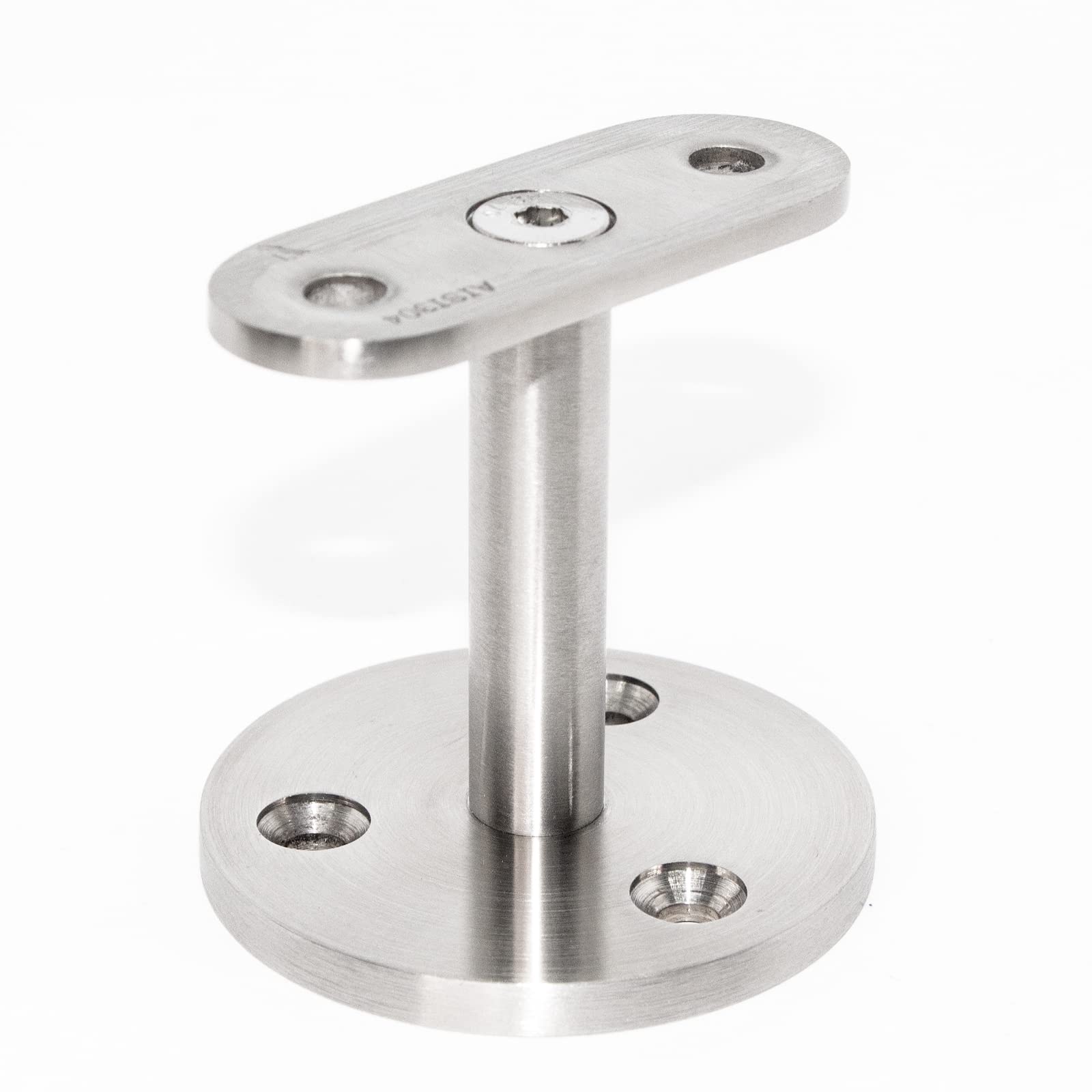 PRIOstahl Handlaufhalter flach V2A Wand 4 Stück