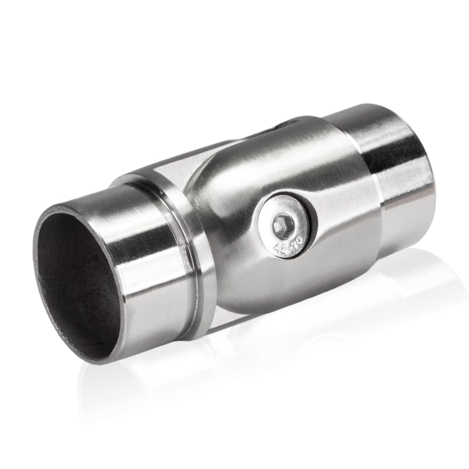 PRIOstahl Gelenkverbinder Rohrverbinder 42,4 mm Edelstahl
