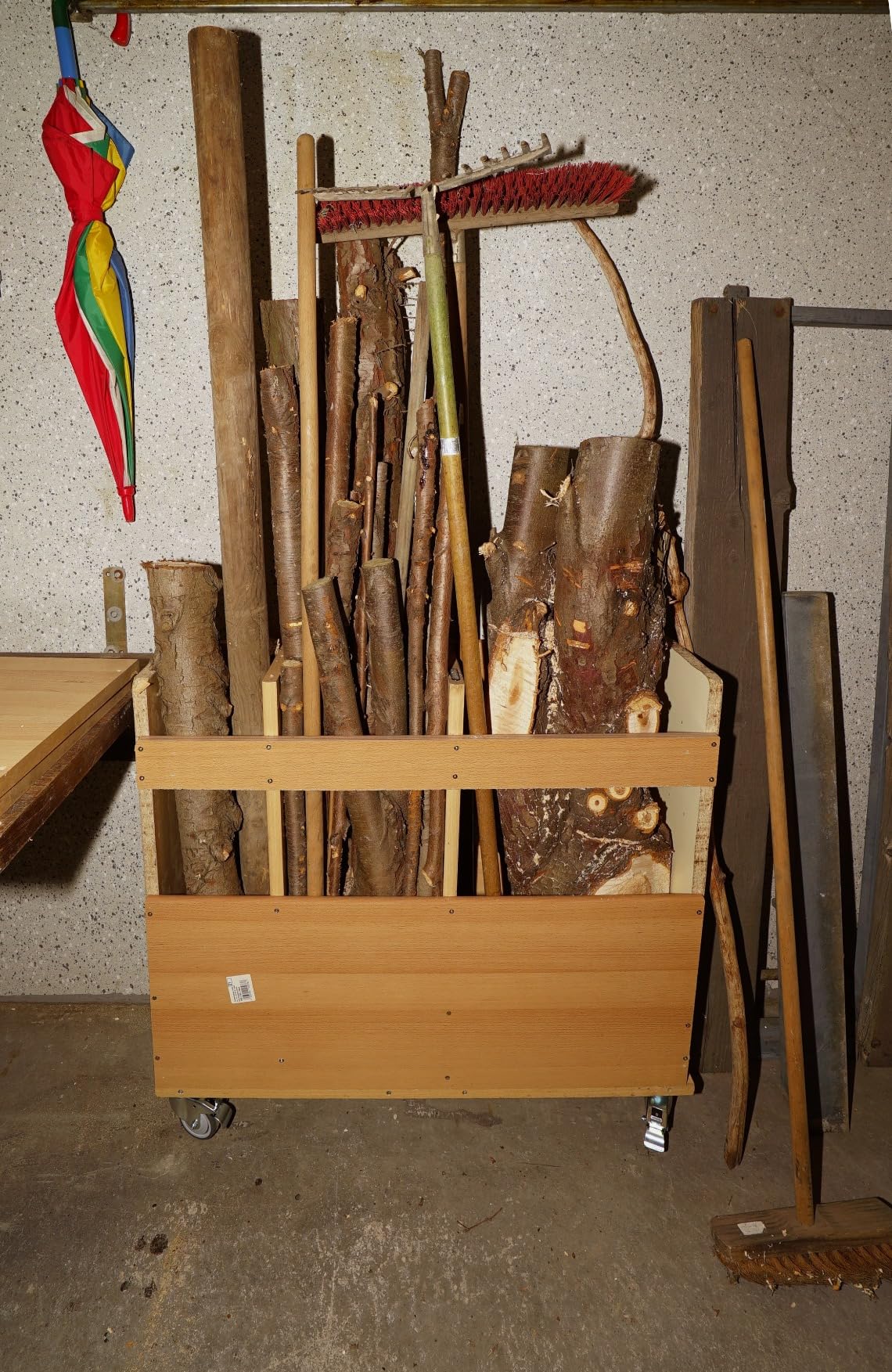 PRIOstahl Transportrollen 75mm Möbelrollen 4er mit Bremse