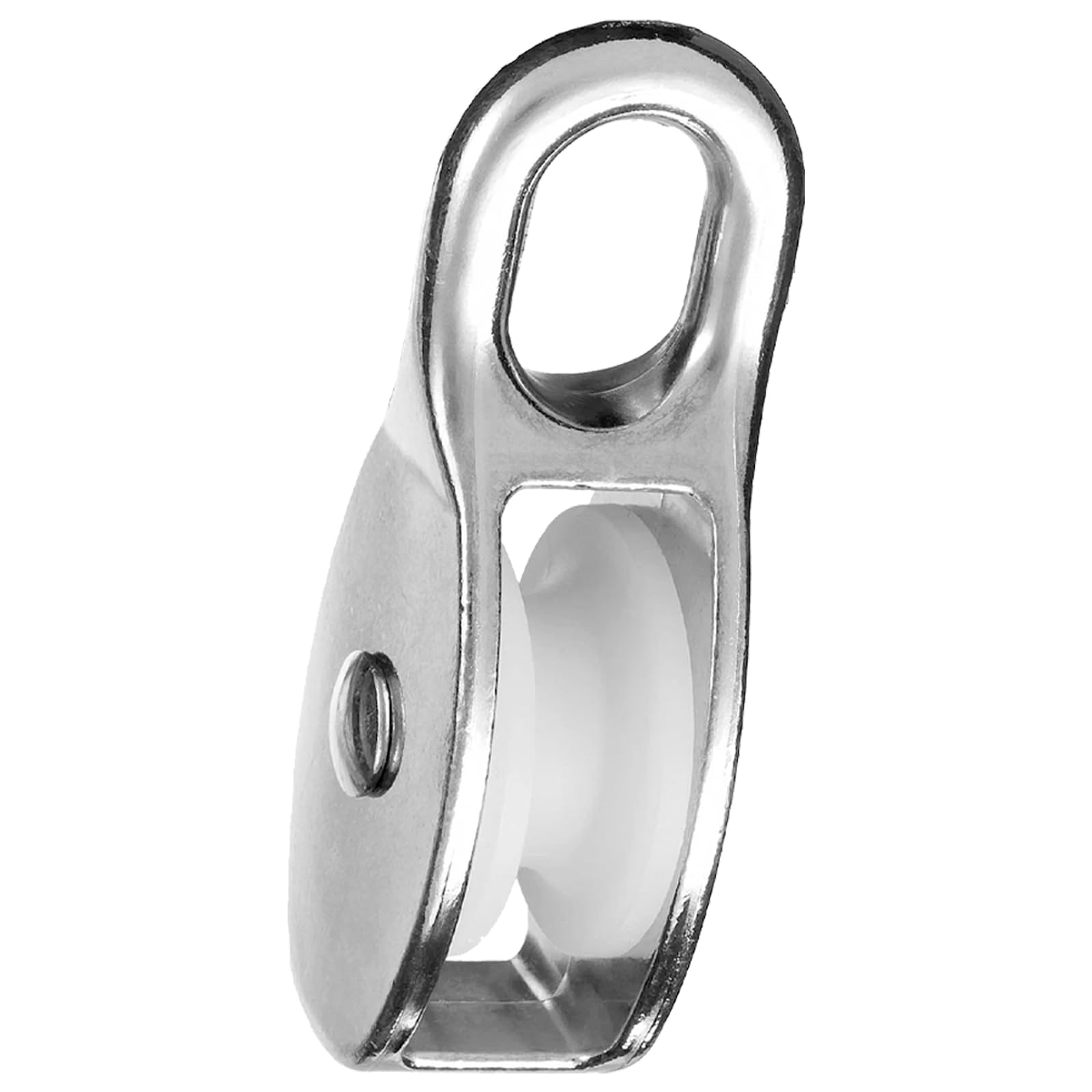 PRIOstahl Seilrolle 15 mm einfach Zink 4 Stück für Seil Ø5 mm