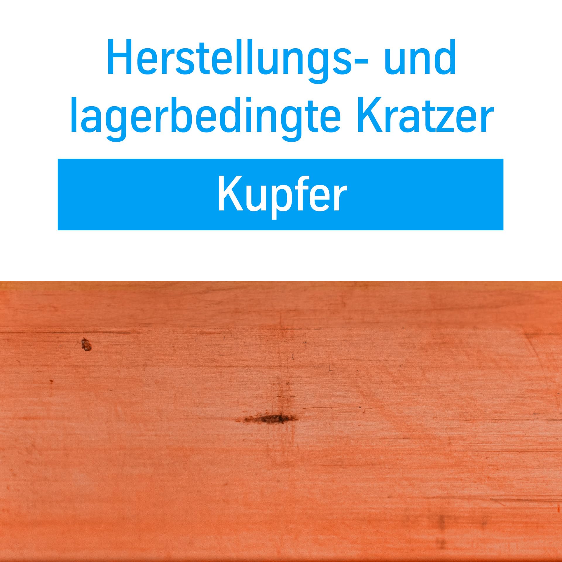 ThyssenKrupp Aluminum Kupfer Vierkantstab 10x10mm 2000mm CW004A