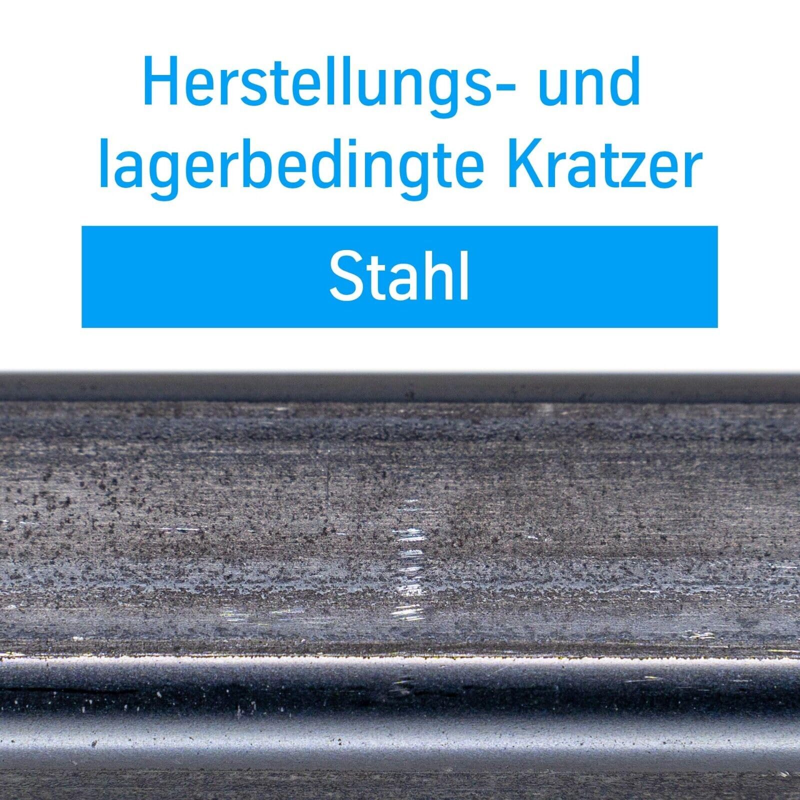 ThyssenKrupp Steel T-Profil 60x60x7 mm T-Stahl 1000 mm S235JR