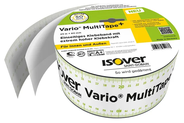 Isover Vario MultiTape+ Klebeband 25m x 60mm weiß